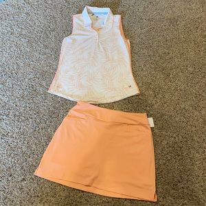 Woman’s Adidas Golf Outfit